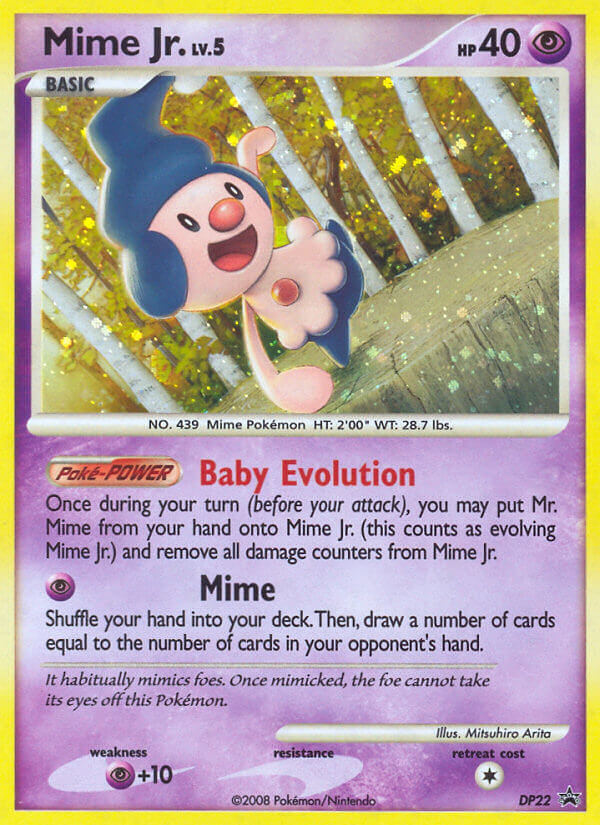 Mime Jr. – DP Black Star Promos DP22 Pokémon card