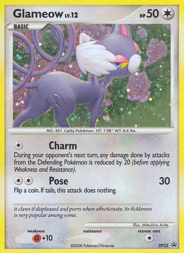 Glameow – DP Black Star Promos DP23 Pokémon card