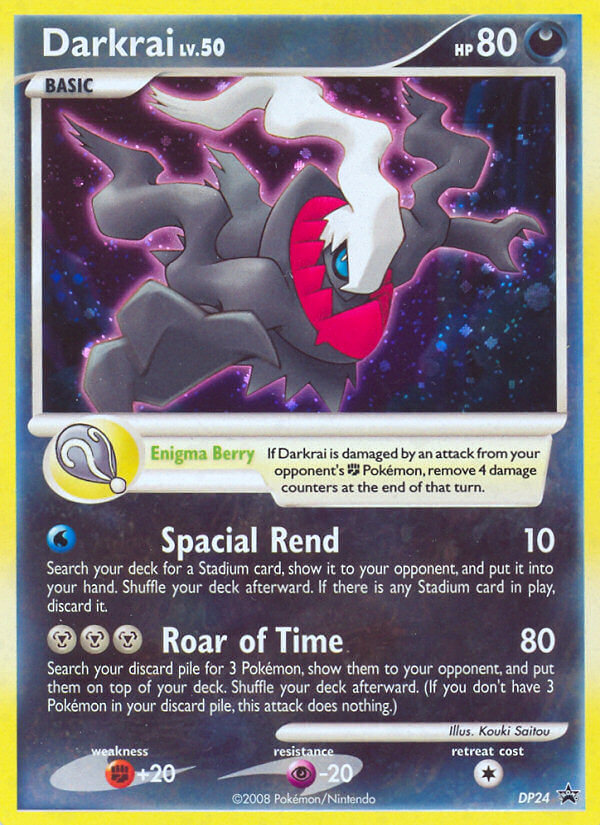 Darkrai – DP Black Star Promos DP24 Pokémon card