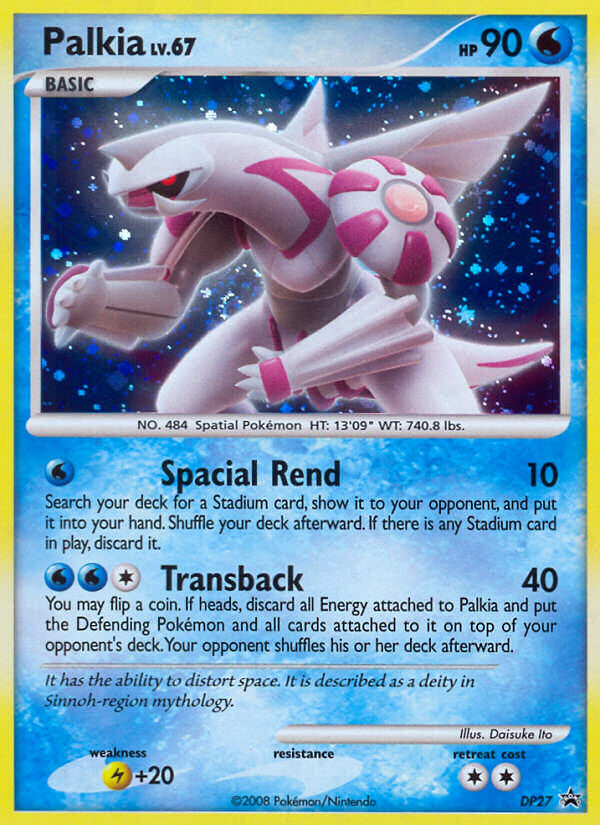 Palkia – DP Black Star Promos DP27 Pokémon card