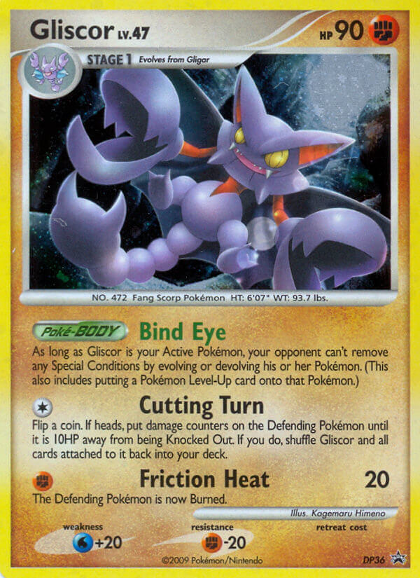 Gliscor – DP Black Star Promos DP36 Pokémon card