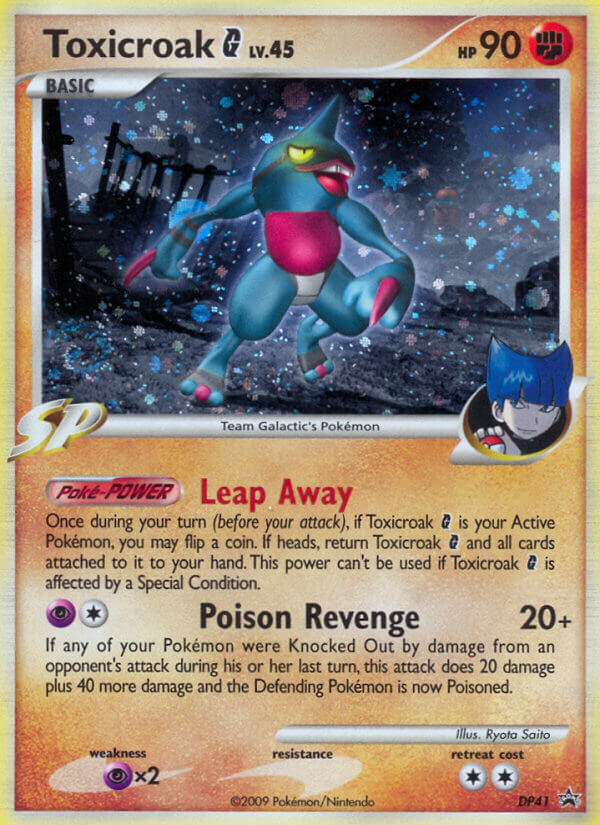 Toxicroak G – DP Black Star Promos DP41 Pokémon card