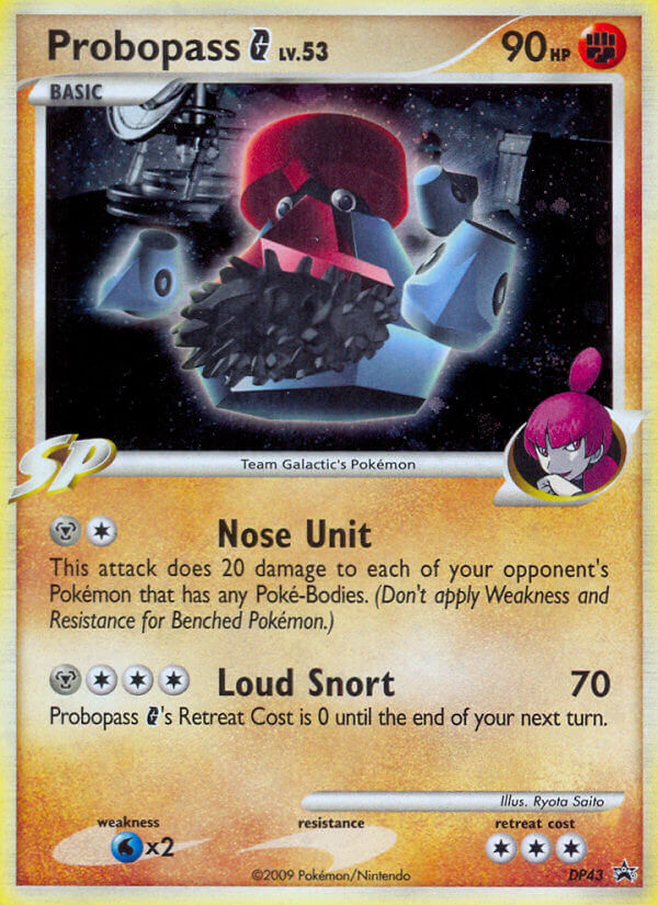Probopass G – DP Black Star Promos DP43 Pokémon card
