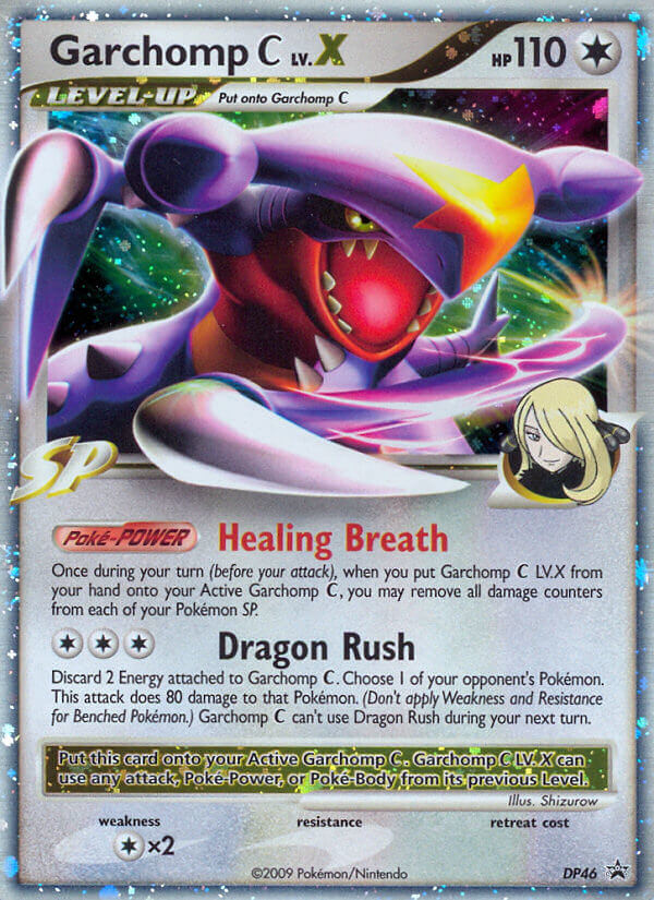 Garchomp C LV.X – DP Black Star Promos DP46 Pokémon card