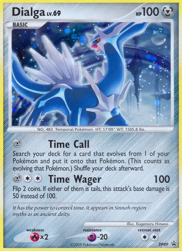 Dialga – DP Black Star Promos DP49 Pokémon card