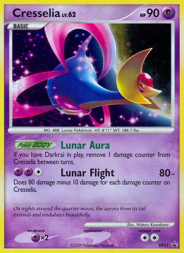 Cresselia – DP Black Star Promos DP51 Pokémon card