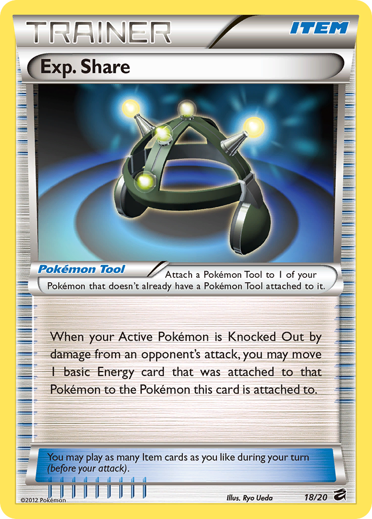 Exp. Share – Dragon Vault 18/20 Pokémon card