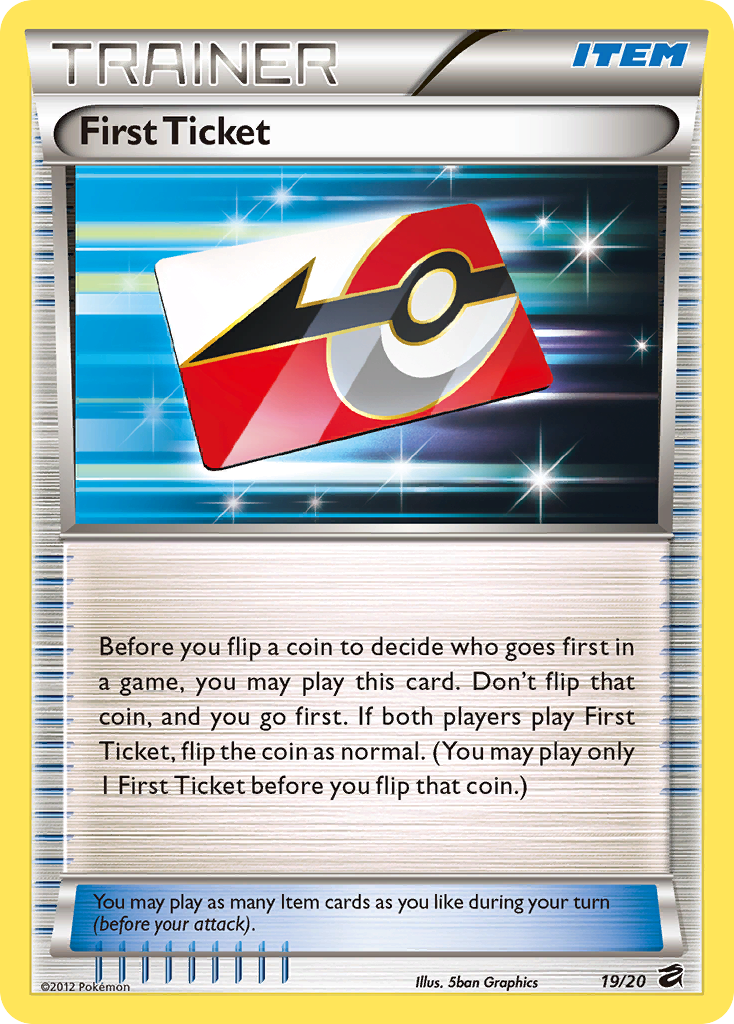 First Ticket – Dragon Vault 19/20 Pokémon card