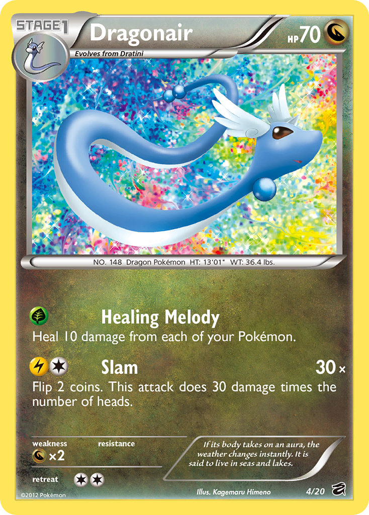 Dragonair – Dragon Vault 4/20 Pokémon card