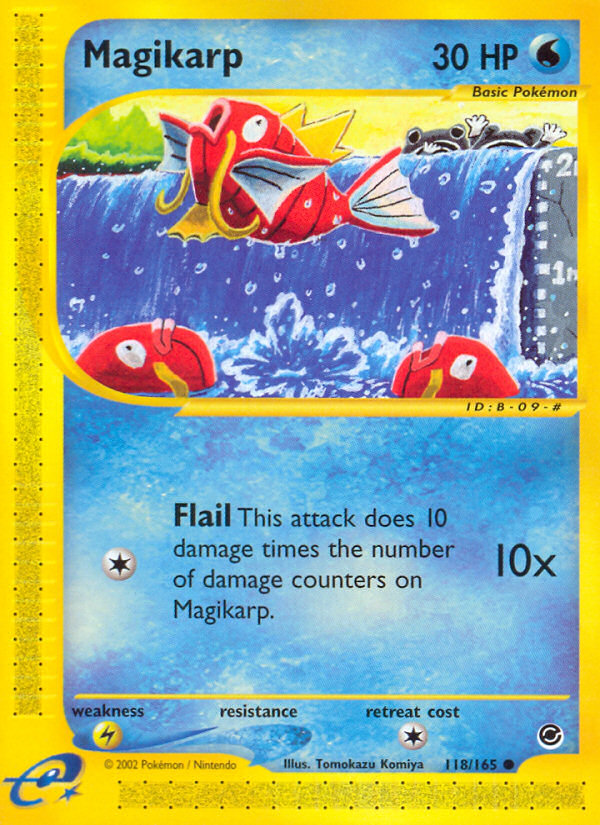 Magikarp – Expedition Base Set 118/165 Pokémon card
