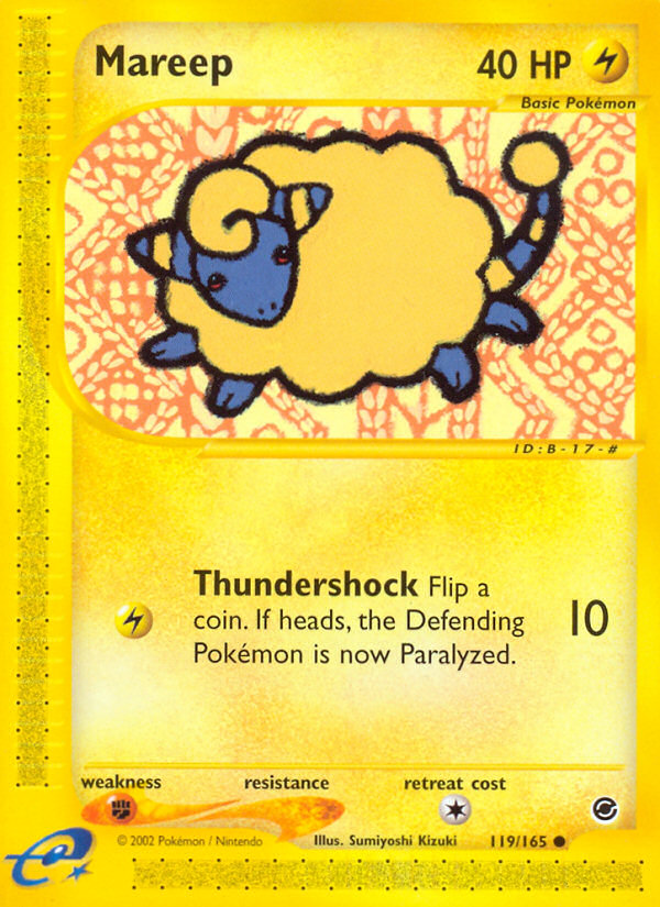 Mareep – Expedition Base Set 119/165 Pokémon card