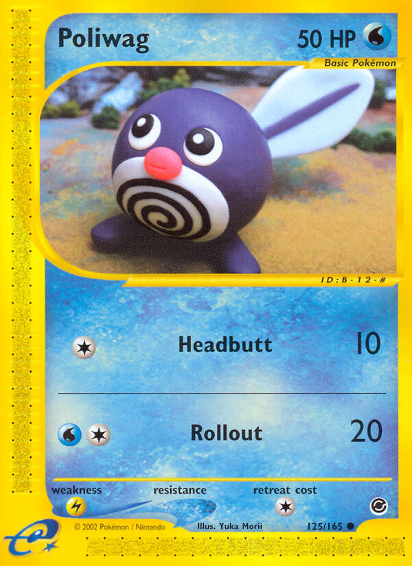 Poliwag – Expedition Base Set 125/165 Pokémon card
