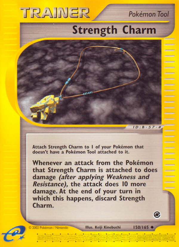 Strength Charm – Expedition Base Set 150/165 Pokémon card