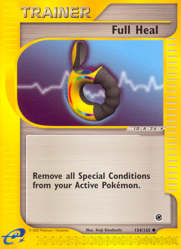 Full Heal – Expedition Base Set 154/165 Pokémon card