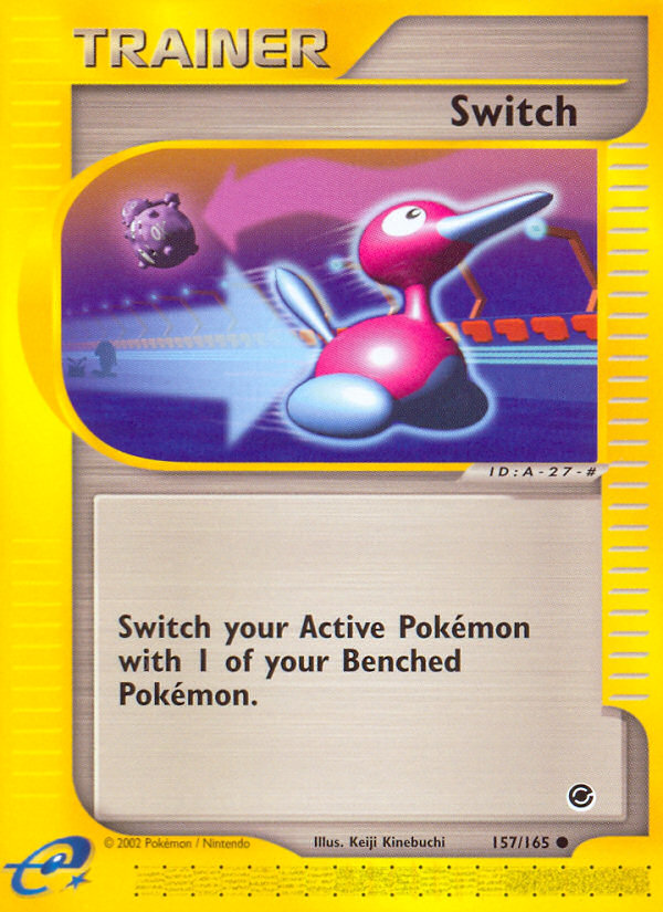 Switch – Expedition Base Set 157/165 Pokémon card