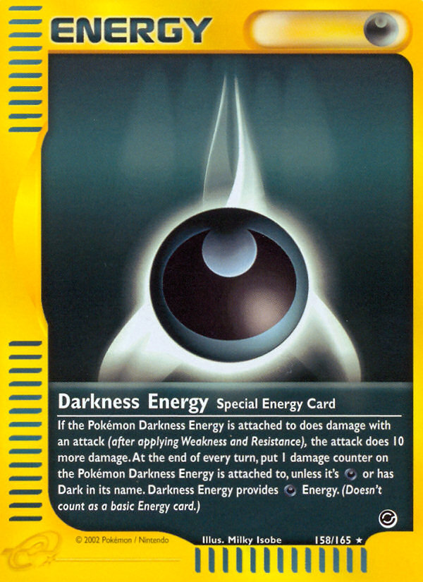 Darkness Energy – Expedition Base Set 158/165 Pokémon card