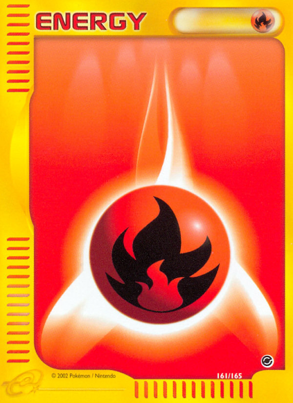 Fire Energy – Expedition Base Set 161/165 Pokémon card