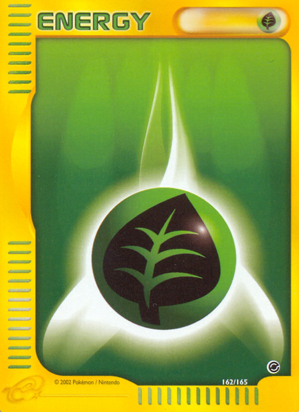 Grass Energy – Expedition Base Set 162/165 Pokémon card