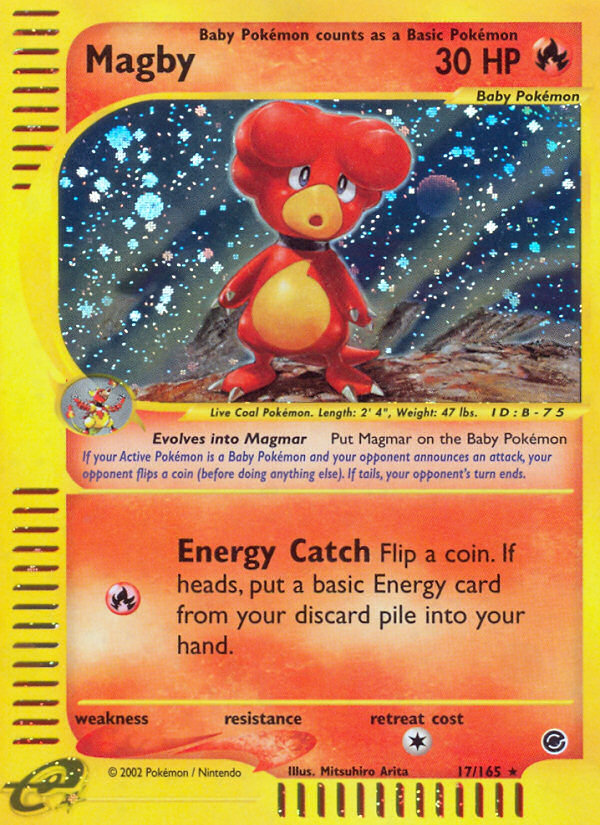 Magby – Expedition Base Set 17/165 Pokémon card