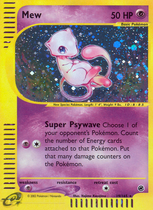 Mew – Expedition Base Set 19/165 Pokémon card