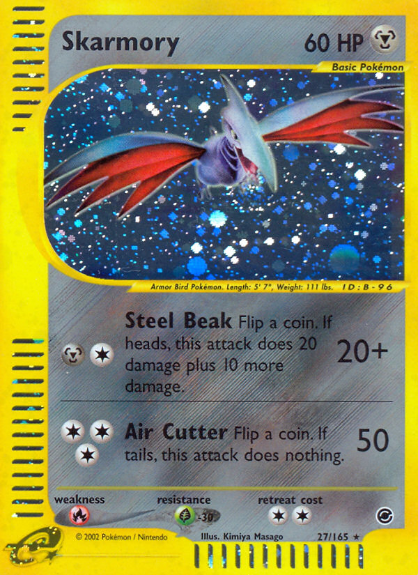 Skarmory – Expedition Base Set 27/165 Pokémon card