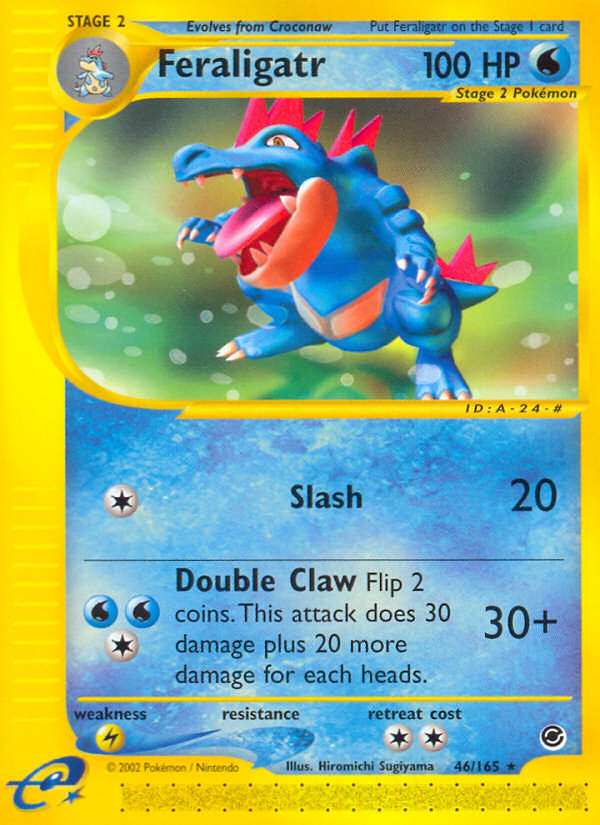 Feraligatr – Expedition Base Set 46/165 Pokémon card