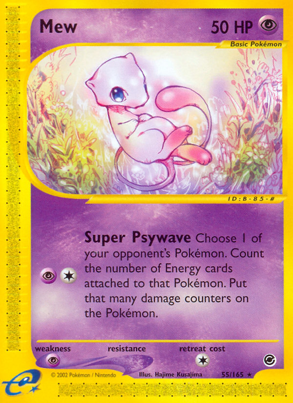 Mew – Expedition Base Set 55/165 Pokémon card