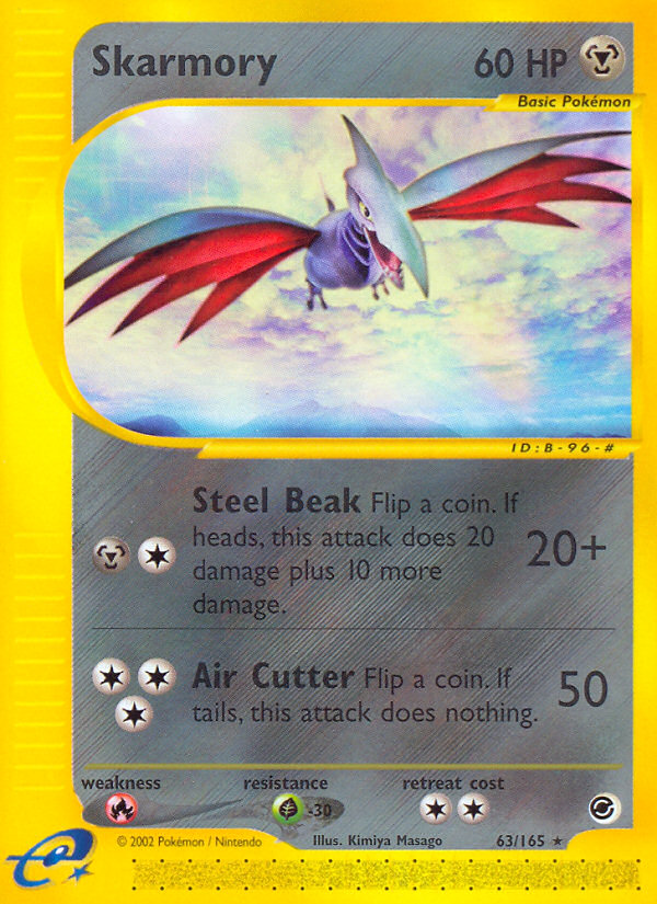 Skarmory – Expedition Base Set 63/165 Pokémon card