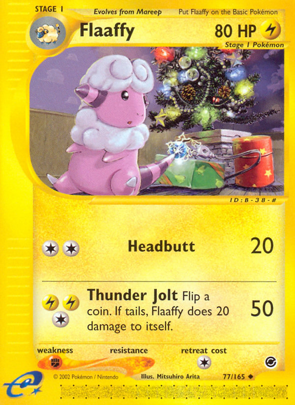 Flaaffy – Expedition Base Set 77/165 Pokémon card