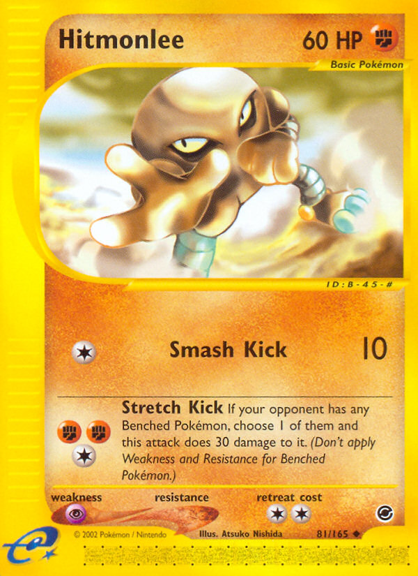 Hitmonlee – Expedition Base Set 81/165 Pokémon card
