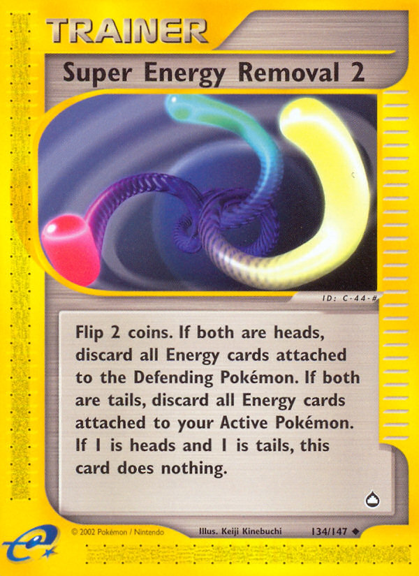 Super Energy Removal 2 – Aquapolis 134/147 Pokémon card