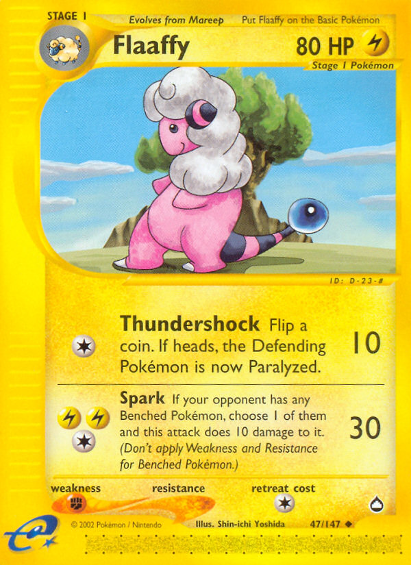 Flaaffy – Aquapolis 47/147 Pokémon card