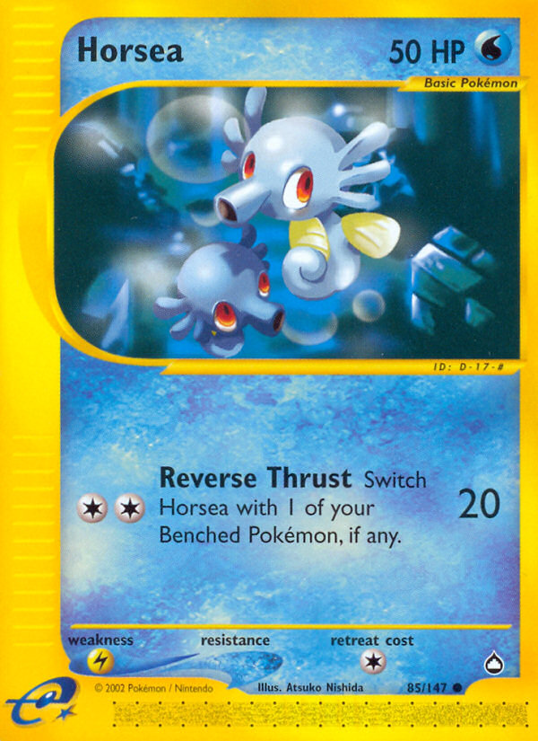 Horsea – Aquapolis 85/147 Pokémon card