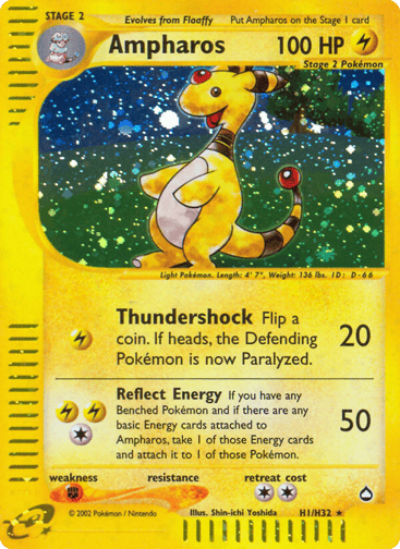 Ampharos - Aquapolis H1