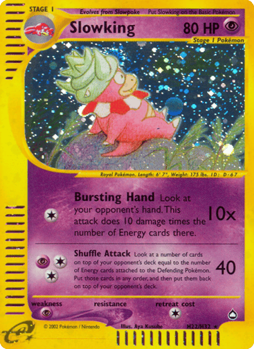 Slowking - Aquapolis H22