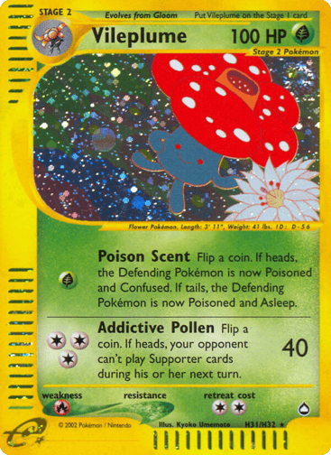Vileplume - Aquapolis H31