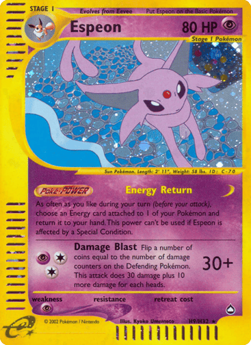 Espeon - Aquapolis H9