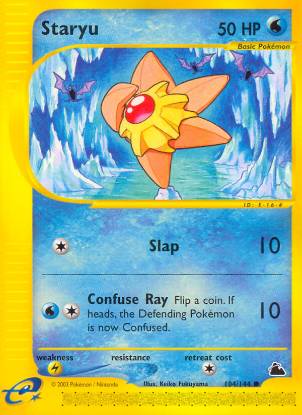 Staryu – Skyridge 104/144 Pokémon card