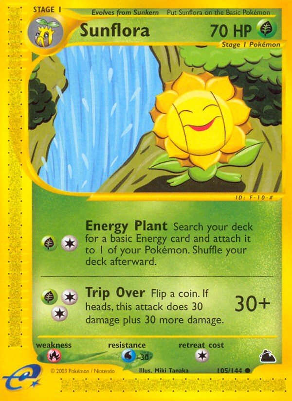 Sunflora – Skyridge 105/144 Pokémon card