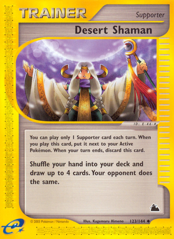 Desert Shaman – Skyridge 123/144 Pokémon card