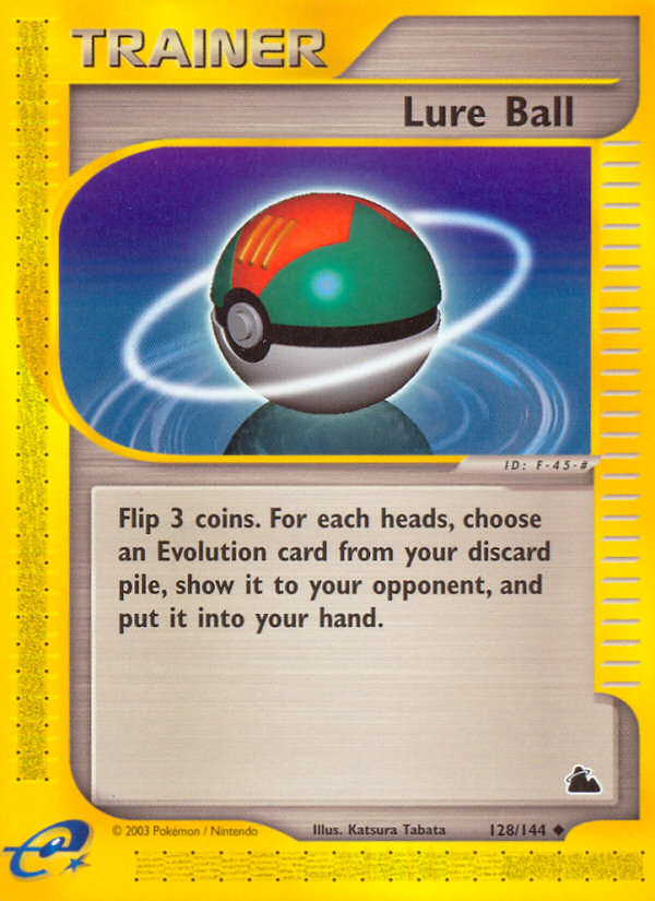 Lure Ball – Skyridge 128/144 Pokémon card