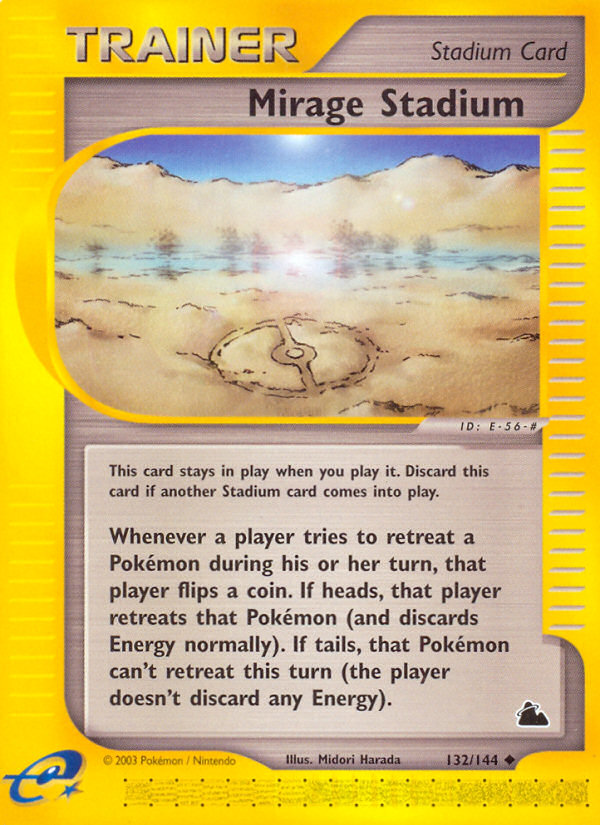 Mirage Stadium – Skyridge 132/144 Pokémon card