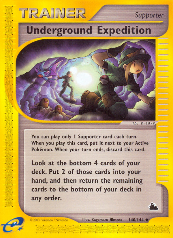Underground Expedition – Skyridge 140/144 Pokémon card