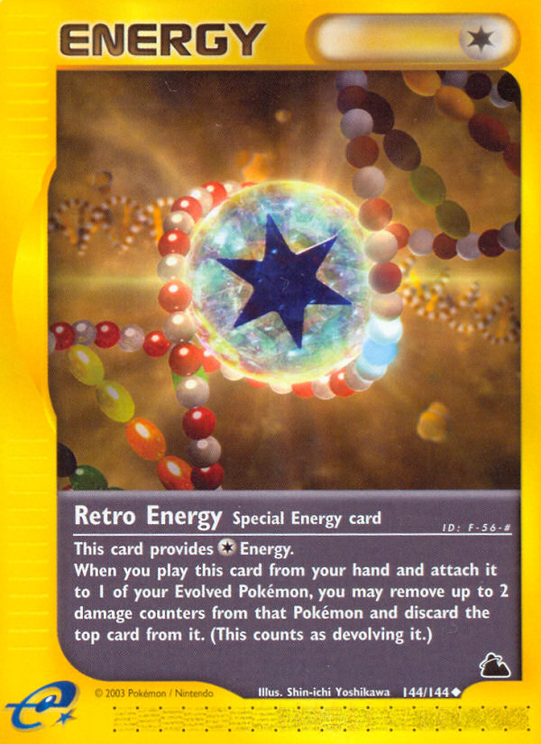 Retro Energy – Skyridge 144/144 Pokémon card