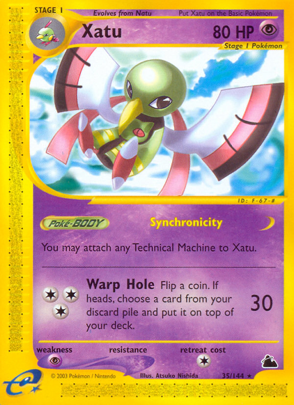 Xatu – Skyridge 35/144 Pokémon card