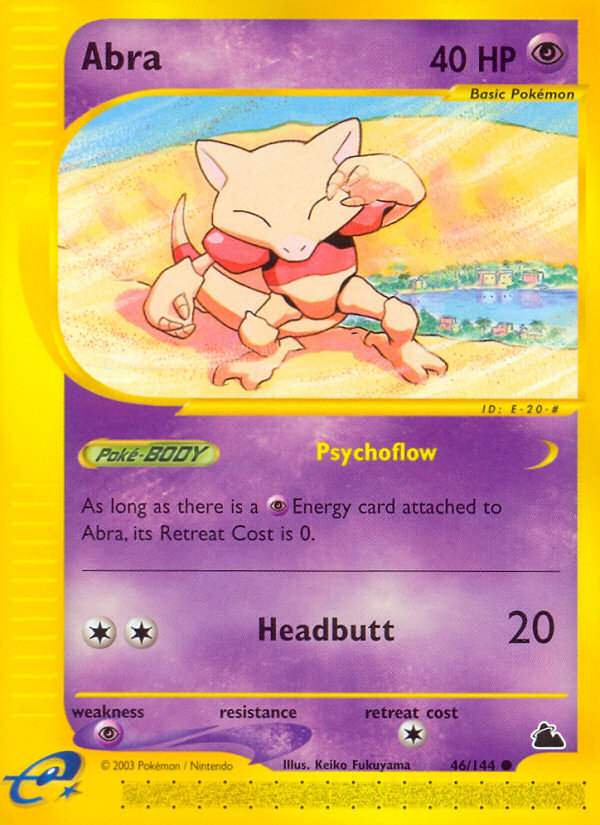 Abra – Skyridge 46/144 Pokémon card