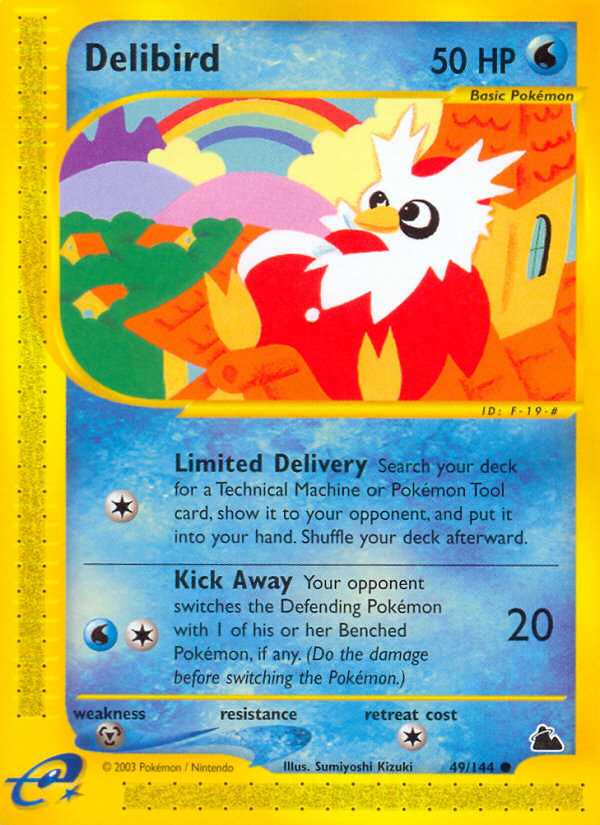 Delibird – Skyridge 49/144 Pokémon card