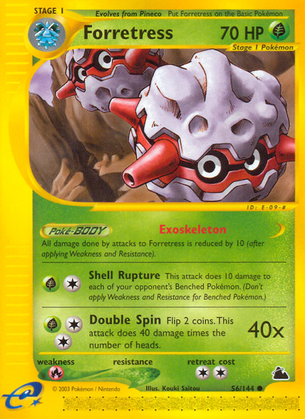Forretress – Skyridge 56/144 Pokémon card