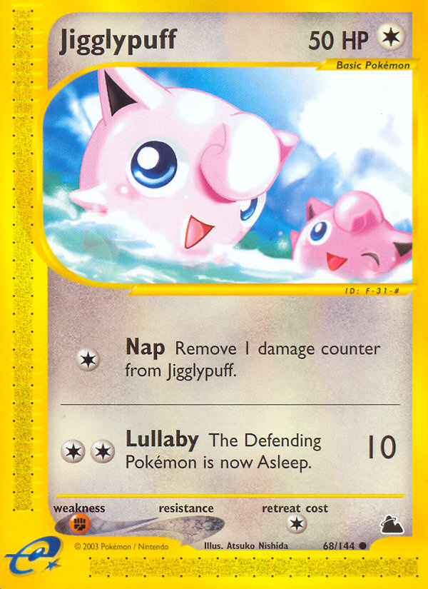 Jigglypuff – Skyridge 68/144 Pokémon card
