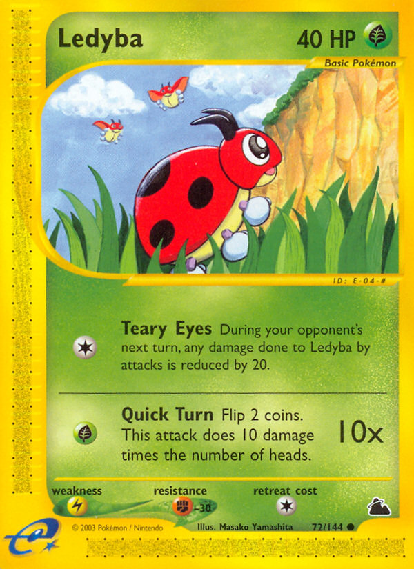 Ledyba – Skyridge 72/144 Pokémon card
